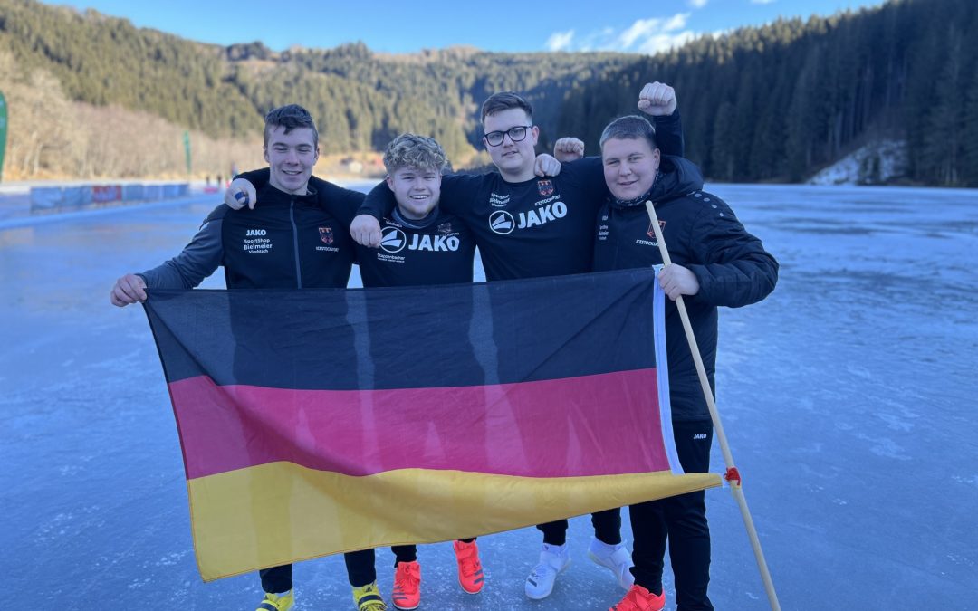 Max Klein aus Priesendorf wird Team Europameister U19